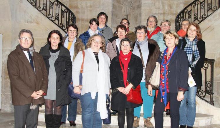 La commission régionale des agricultrices présidée par Sylviane Lefez s’est réunie en présence de Jacqueline Cottier, présidente nationale de leur commission.