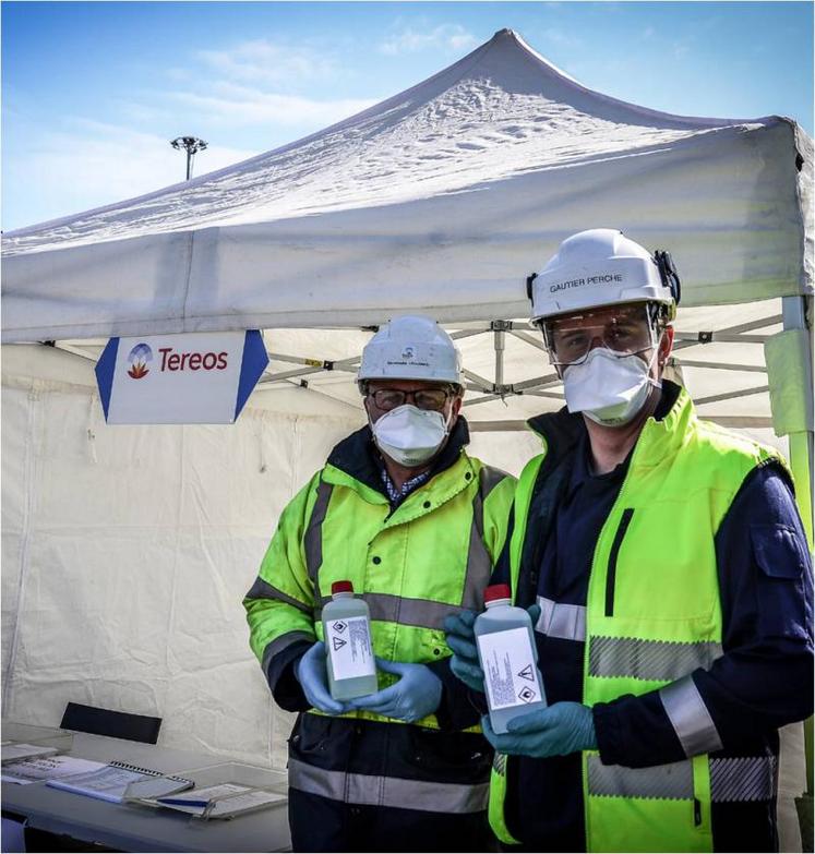 La production est passée de 40 000 litres par jour à
500 000 litres par jour.