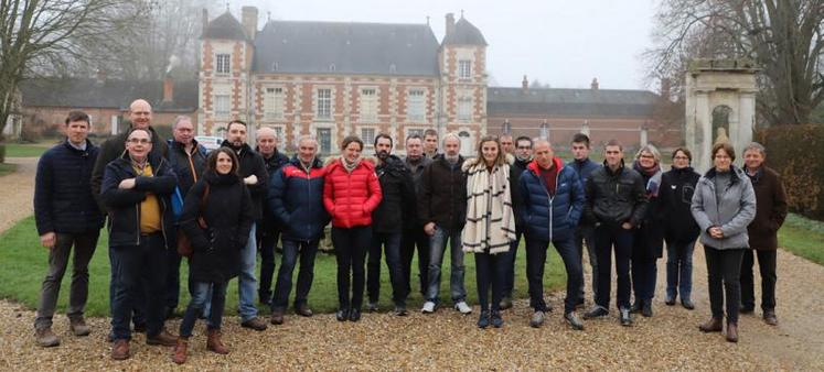 Les adhérents du syndicat limousin de Haute-Normandie se sont réunis le 25 janvier dernier à Radepont.