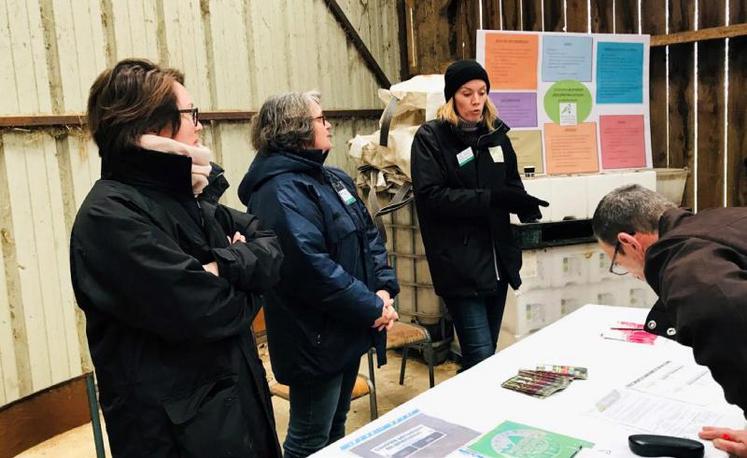 Six ateliers ont été répartis sur l’exploitation.