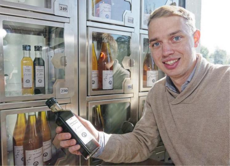 Marc-Antoine Rabel lance un vinaigre balsamique conçu avec des pommes normandes.