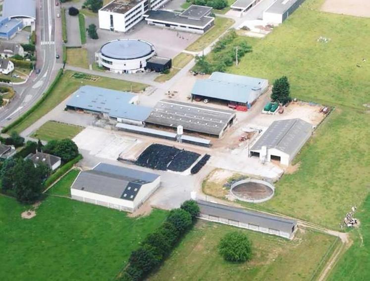 Exploitation agricole du lycée professionnel agricole du Neubourg.