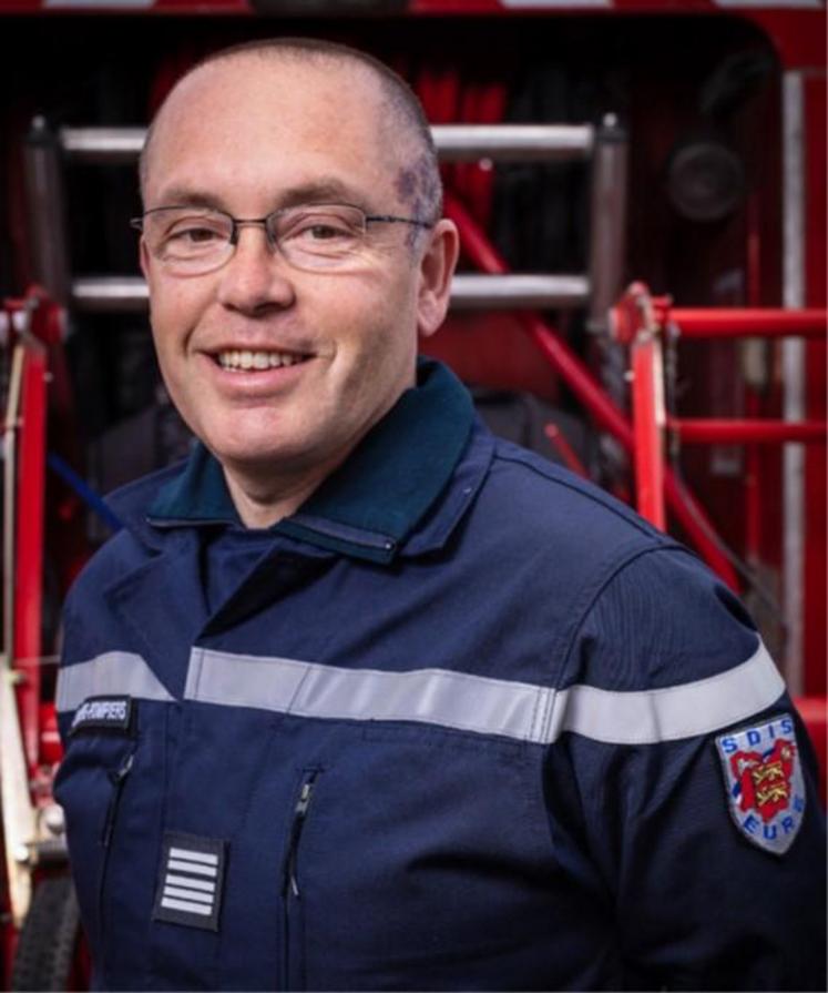 Le colonel Emmanuel Ducouret est satisfait des
partenariats mis en place entre les agriculteurs, leurs représentants et les Sapeurs-pompiers.