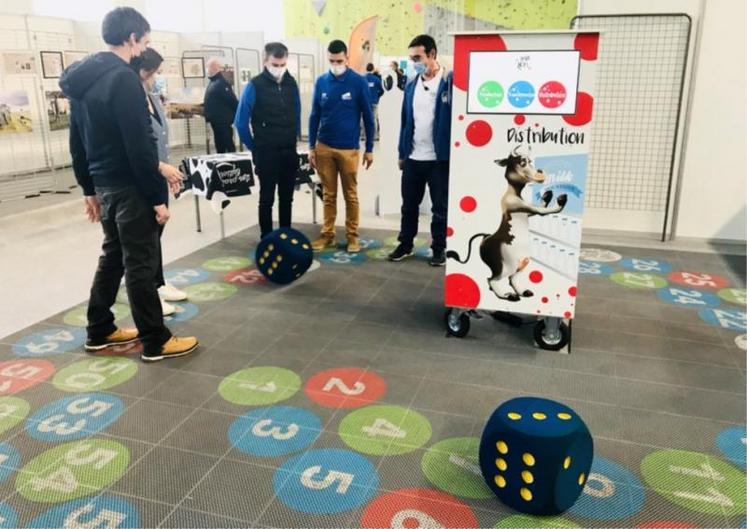 Les visiteurs ont découvert l’agriculture à travers des stands.