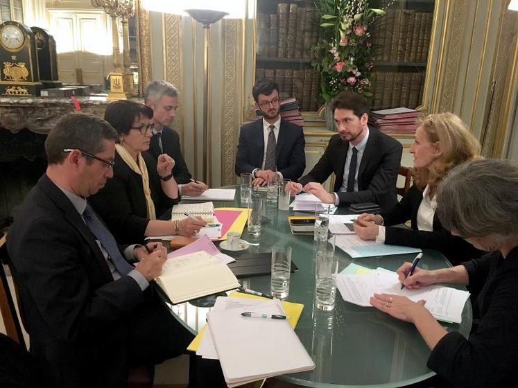 Rencontre FNSEA - Ministre de la Justice