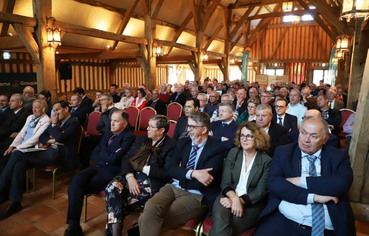 Quelques 200 participants ont répondu présent à  l’assemblée générale de la fédération départementale
de Groupama.