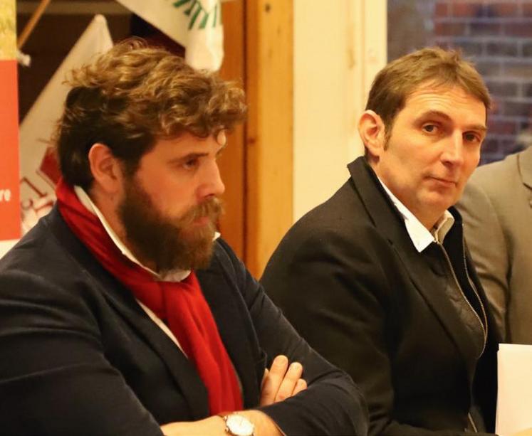 Pierre-Yves Lenormand et Fabrice Moulard.