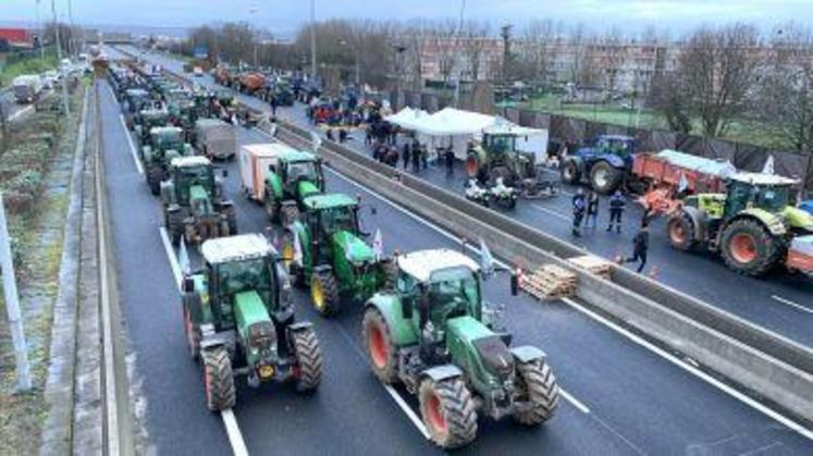 « Siège de la capitale » : les agriculteurs eurois participent
à l’action.