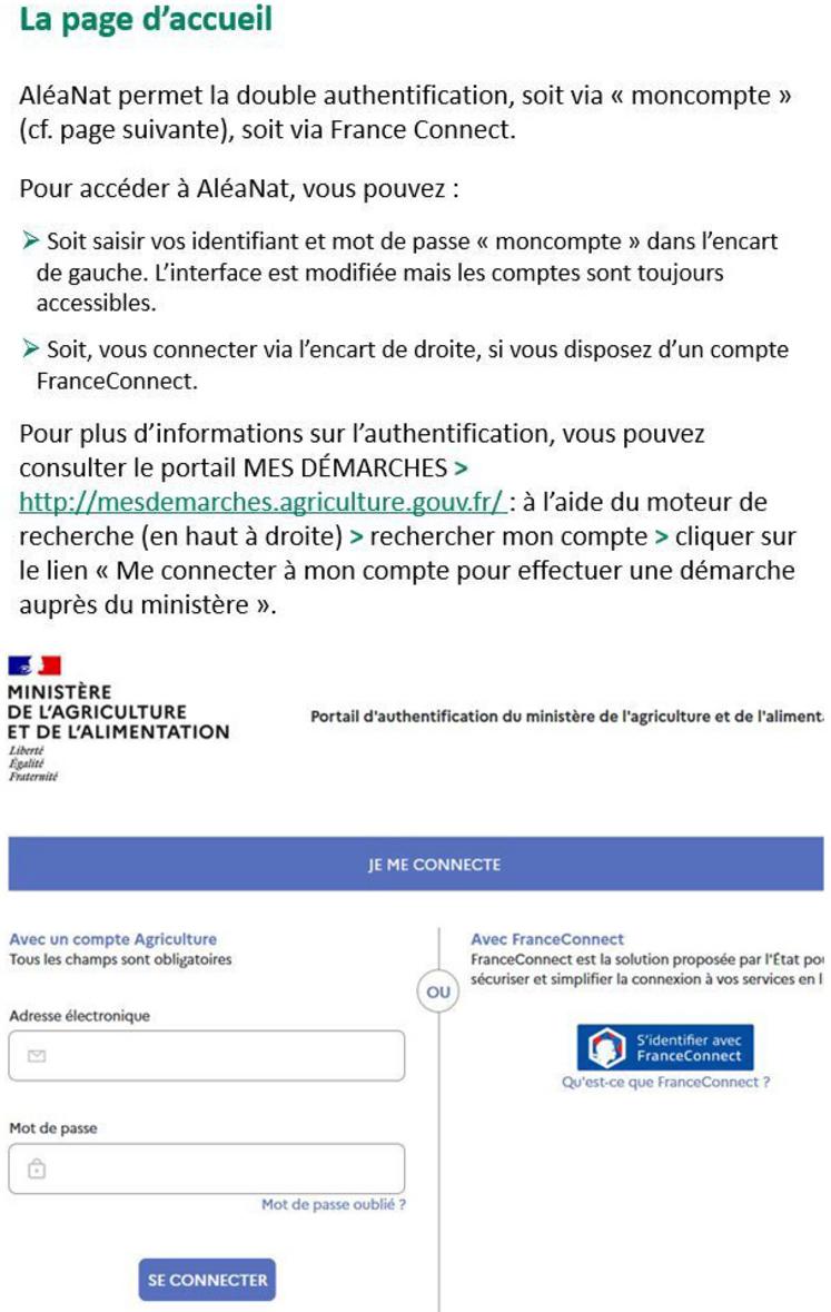 Comment accéder à l'application AléaNat ?