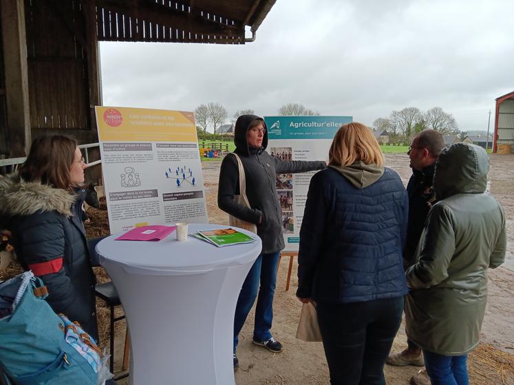 Les Agriculturelles normandes ont participé à la rencontre du 26 mars près de Vire, avec une intervention tournée plus spécifiquement sur la place de la femme en agriculture.