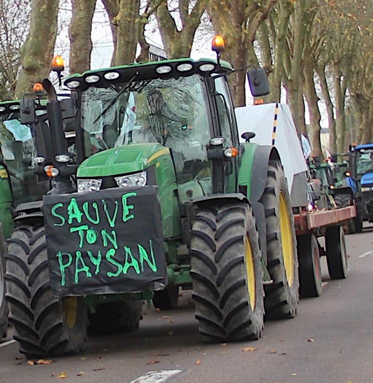 "Il faut croire en notre métier. Quand on est passionné, on y arrive", a-t-on pu entendre. Y arriver mais sans trop de bâtons dans les roues du tracteur.