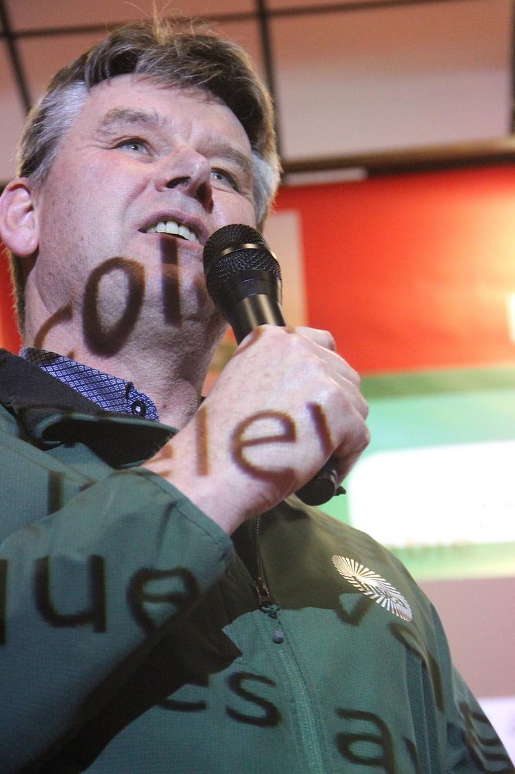 Hervé Lapie : "la différenciation de notre projet avec les autres syndicats est très marquée mais attention en ce moment au dégagisme alors que nous travaillons depuis 80 ans".