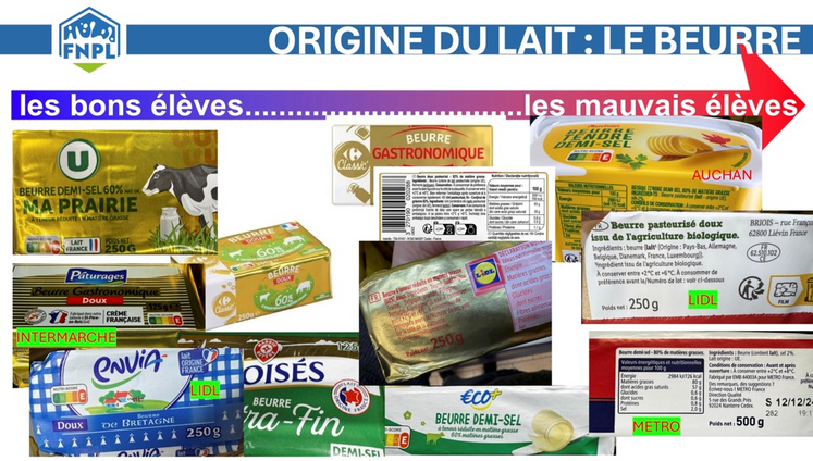 D'où vient le lait du beurre ? Qui sont les bons élèves ?