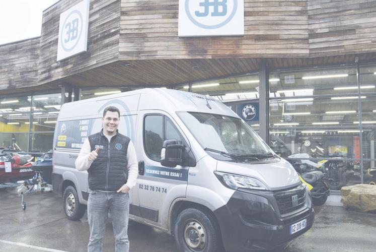 Antoine Robert se déplace directement dans les fermes.