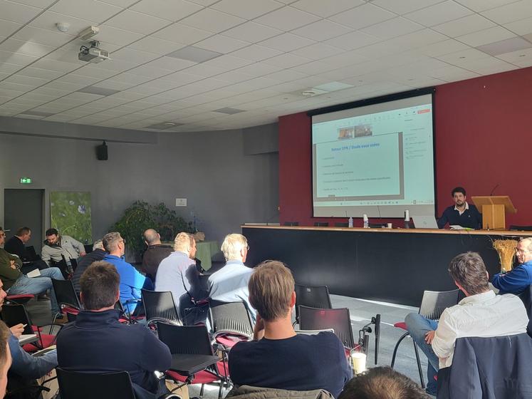 Les discussions ont également porté sur l'étude de projet de réutilisation des eaux d'irrigation avec EPN dans l'Eure.