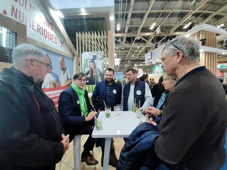 Rencontre avec Sébastien Windsor, président des Chambres d'agriculture France.