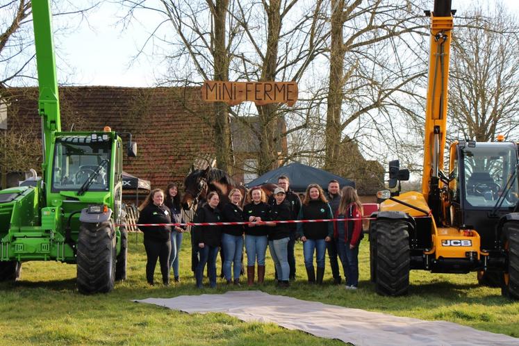 La classe de BTS a organisé Canap'expo 2025.