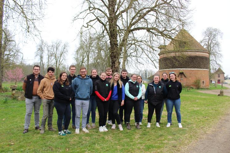 Les élèves de BTS du CFA de Canappeville ont organisé Canap'expo, quatrième édition.