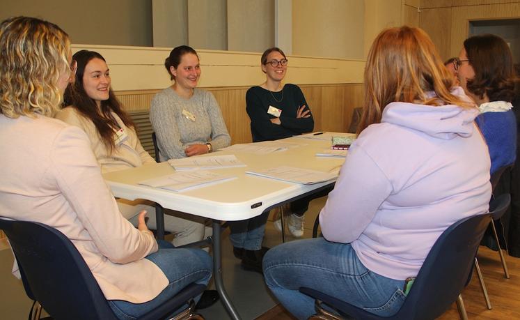 Parmi les souhaits de formation exprimés :