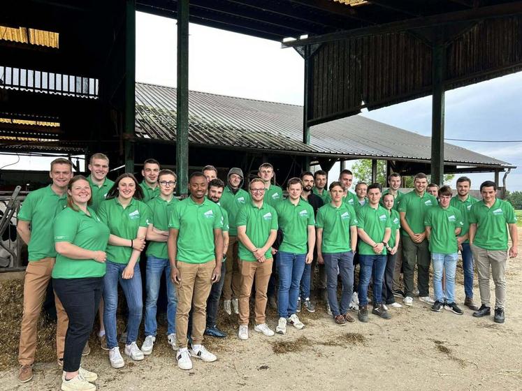 L'équipe dynamique des Jeunes Agriculteurs du Roumois.