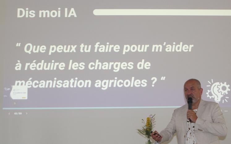 Laurent Tripied (formateur et consultant) : "il faut faire une IA souveraine. Si on ne fait rien, on va manger américain".