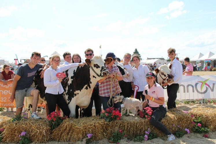 L'équipe du Centre de formation de Canappeville.