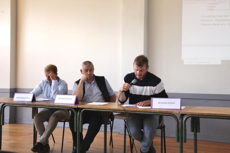 "Si le rapport d'activité de l'année écoulée est aussi satisfaisant c'est grâce à l'investissement de tous les acteurs des marchés de la Sicamon : éleveurs, négociants, acheteurs...", a souligné Nicolas Séchet.