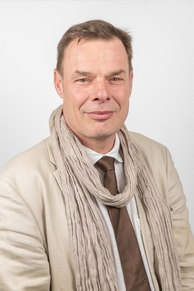 Gilles Lievens, président de la Chambre d'agriculture de l'Eure.