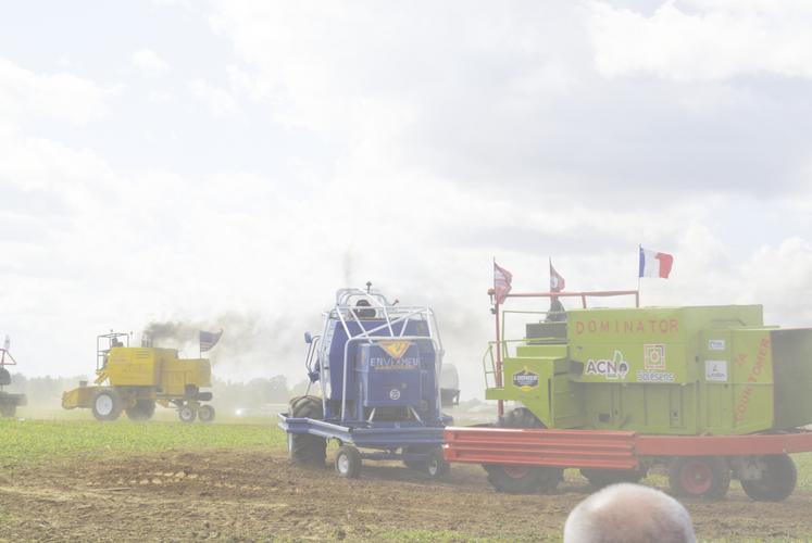 Et toujours du bruit et de la fureur avec le moiss'bat' cross...