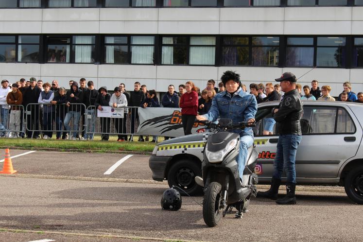 Prévention et sécurité lycée Martin Neubourg septembre 2025 Sapeurs pompiers 27, Eure, secours