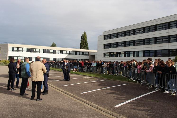 Prévention et sécurité lycée Martin Neubourg septembre 2025 Sapeurs pompiers 27, Eure, secours