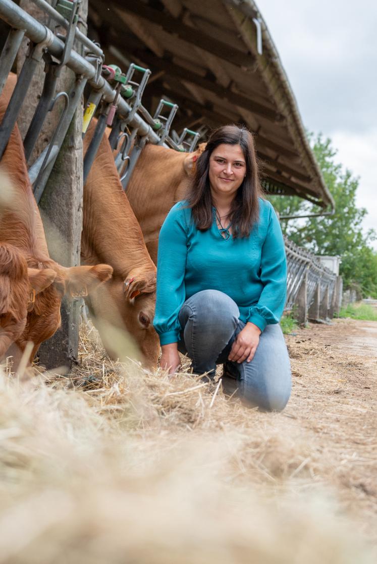 Laura Behotas s'est installée en 2023 dans l'Eure.