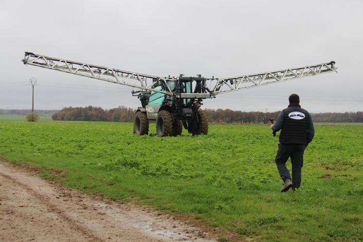 Thomas Couturier ETA pulvérisateur agrinfluenceur