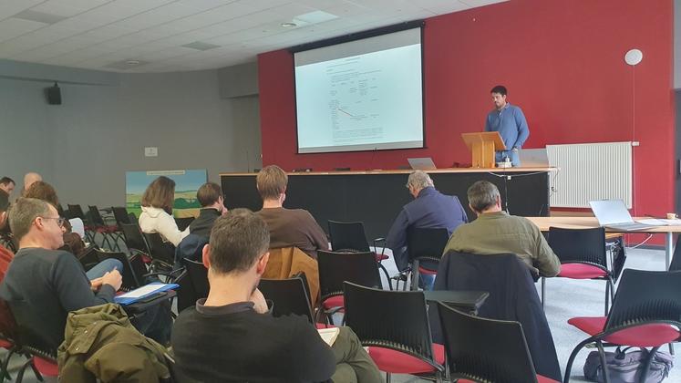 Benoît Martin retrace les grandes lignes du premier comité départemental de l'eau et les enjeux pour le département.