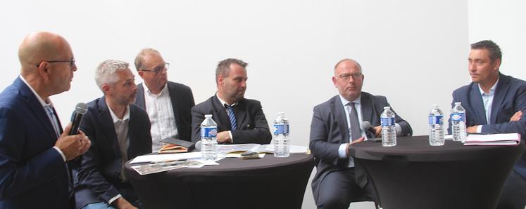 Une table ronde animée par Pascal Perri (LCI) : "l'alimentation est aussi une arme de guerre. C'est un sujet qui devrait être en haut de la file des discussions".