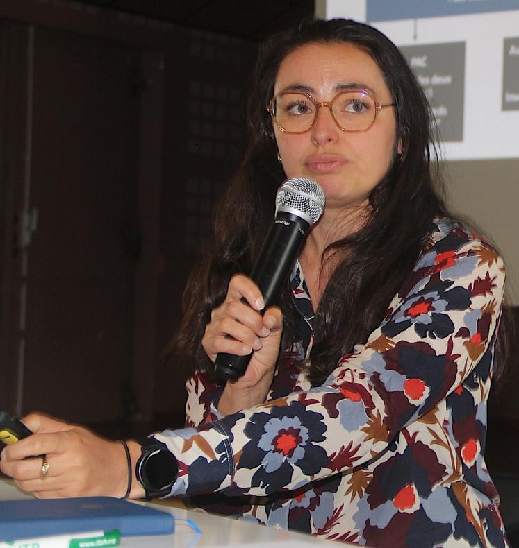 Céline Meyer : "on veut une PAC économique qui cible les agriculteurs professionnels et pas une PAC sociale".