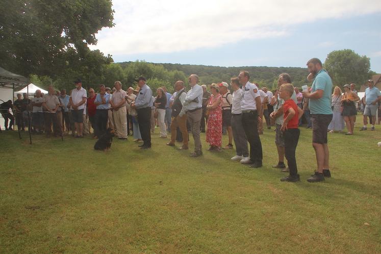 Parmi les visiteurs et outre Baptiste Le Nocher, (sous-préfet et directeur de cabinet), le directeur de la DDTM et sa directrice adjointe étaient également présents.