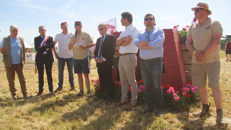 L'inauguration officielle.