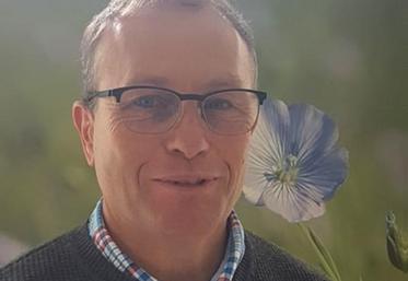 Laurent Duclos, président de la section lait départementale.