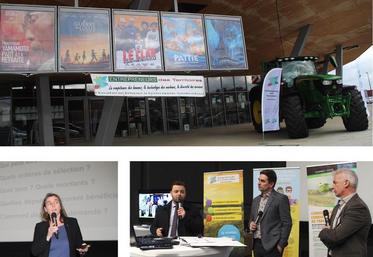Isabelle Meunier (directrice de l’agriculture de la Région Normandie) est venue présenter le nouveau dispositif d’aides aux entreprises de travaux agricoles et forestiers. Egalement présent, Kevin Mauvieux, député de la 3e circonscription de l’Eure.