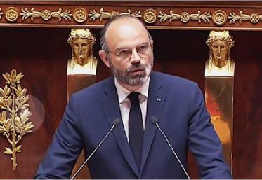 Edouard Philippe lors de son discours à l’Assemblée
nationale le 28 avril dernier.
