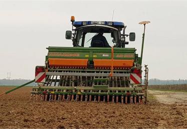 Le travail continue dans les champs, la météo de ces
derniers jours le permet…
