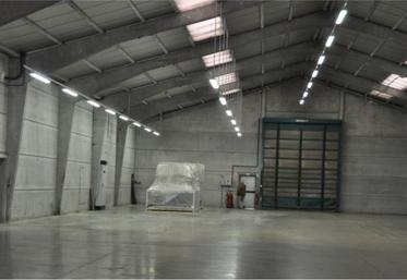 La première machine de la filature a été livrée sur le site de Saint-Martin-du-Tilleul dans l’Eure.