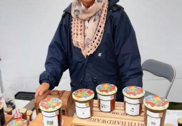 Annick Baillehache-Lamotte et ses confitures artisanales
insolites, parfois aux fruits, parfois aux légumes.