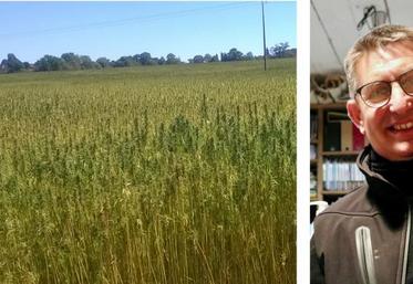 Jérôme Mottey s’est fait contrôler par les douanes « plusieurs fois. Elles envoient même un drone pour vérifier le milieu des parcelles ».