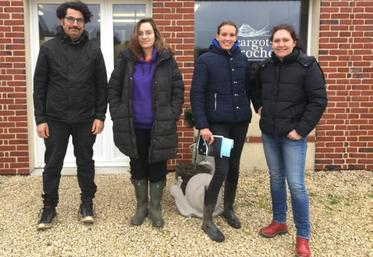 Le groupe s’est rendu à Etrépagny, à la ferme des Escargots et
Volailles de la Broche.