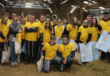 28 jeunes ont participé aux Ovinpiades des jeunes bergers en Normandie, mardi 17 janvier, près d’Évreux (27). Ils représentaient le lycée agricole de la Baie du Mont-Saint-Michel (50), le lycée agricole d’Yvetot (76), le CFA d’Yvetot (76), la MFR de Tôtes (76) et le lycée agricole du Pays de Bray (76).