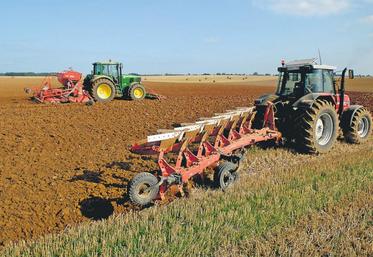 Semis de colza effectués début septembre.