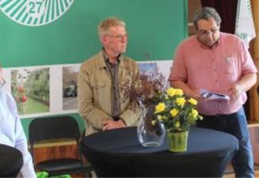 Laurent Duclos (secrétaire général) et sa brigade d’adjoints ont proposé un tour d’horizon syndical et un point sur les filières animales et végétales.