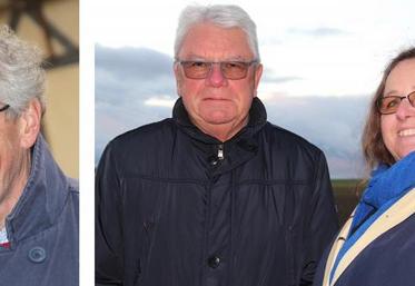 Jacques Fauvel (agriculteur à Ormes), Dominique Medaerts (président du SERPN) et Marie-Hélène Mettais (vice-présidente du SERPN et agricultrice). « Les agriculteurs engagés dans la démarche ont reçu, à la fois, un financement collectif et individuel, preuves que les pratiques mises en place sont en adéquation avec les objectifs visés ».